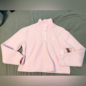adidas Pink Fleece Jacket